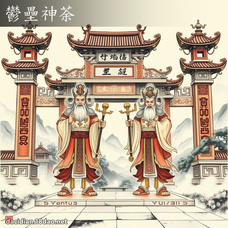 鬱壘神荼 配图