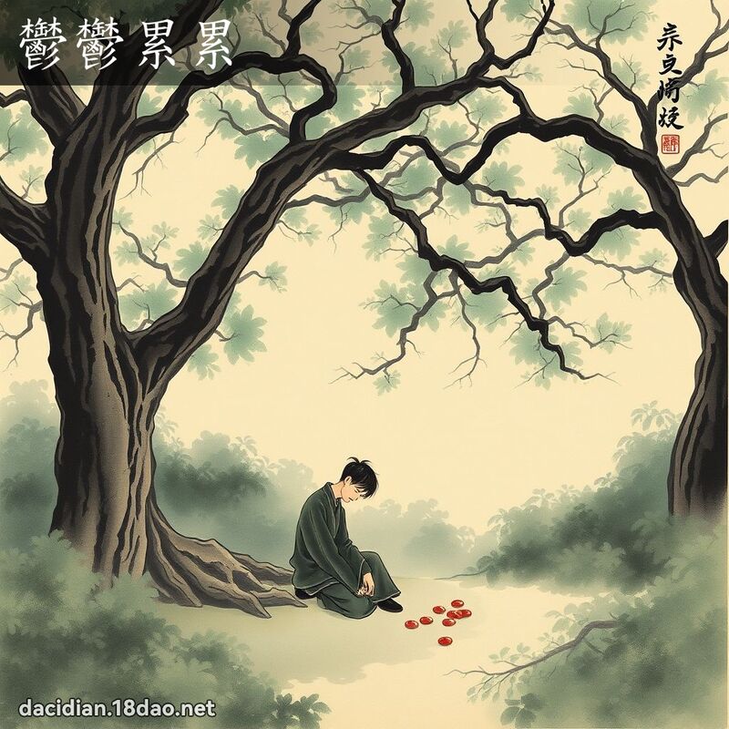 鬱鬱累累 配图