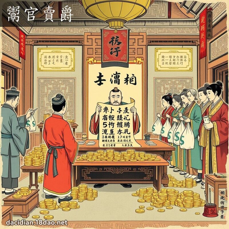 鬻官賣爵 配图