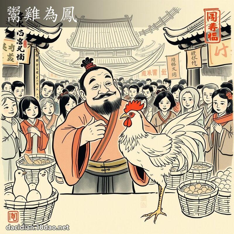 鬻雞為鳳 配图