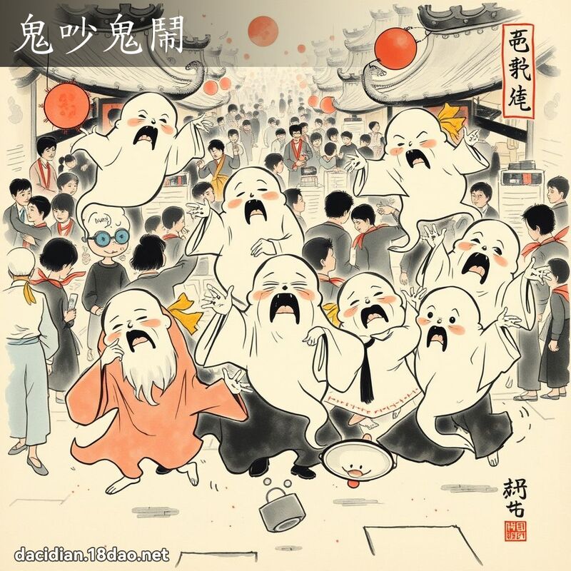 鬼吵鬼鬧 配图