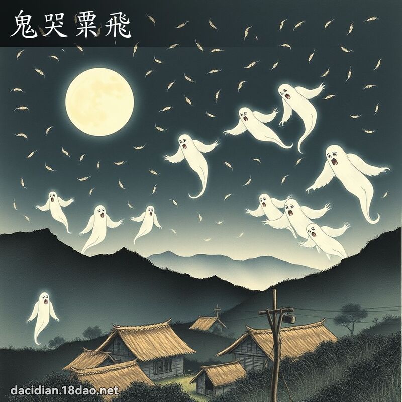 鬼哭粟飞 配图