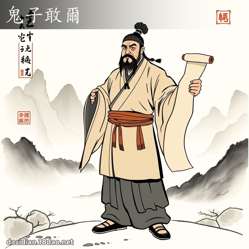 鬼子敢尔 配图