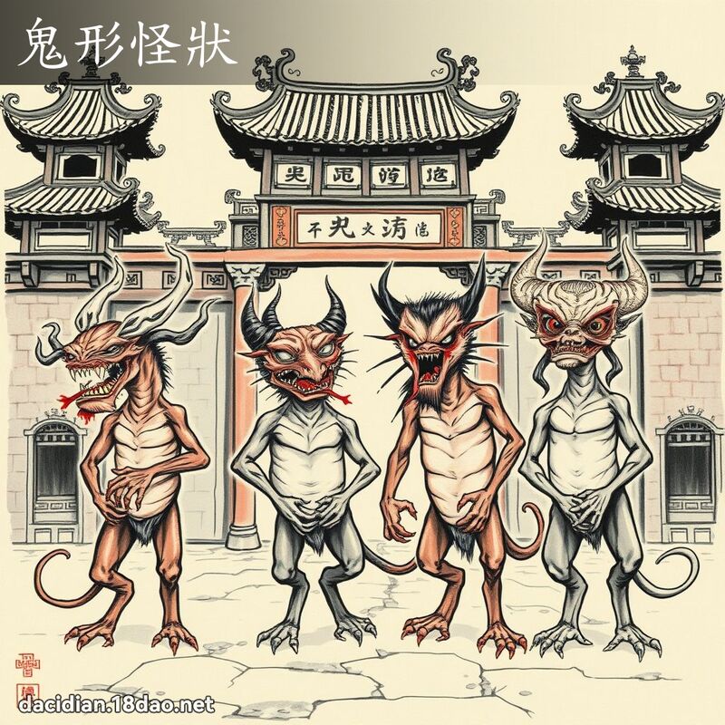 鬼形怪状 配图
