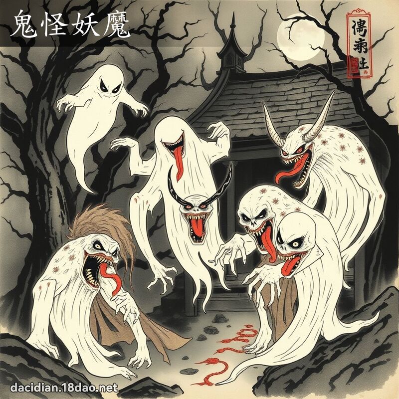 鬼怪妖魔 配图