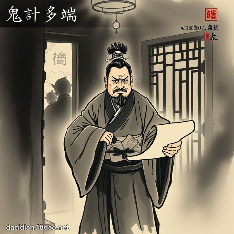 鬼计多端 配图