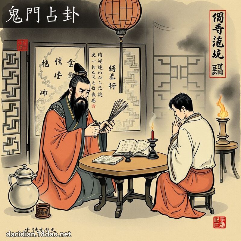 鬼门占卦 配图