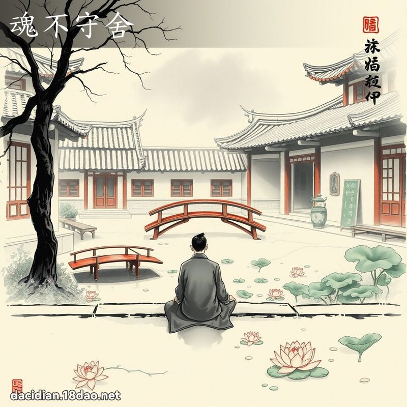 魂不守舍 配图