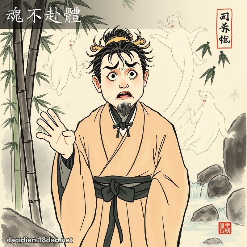魂不赴体 配图