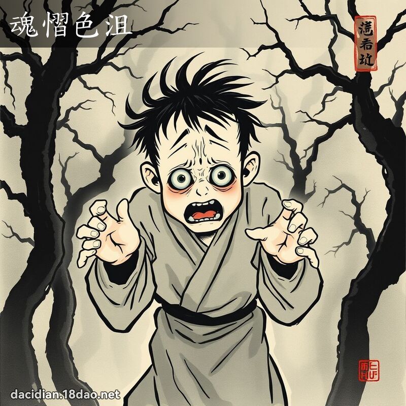 魂慴色沮 配图