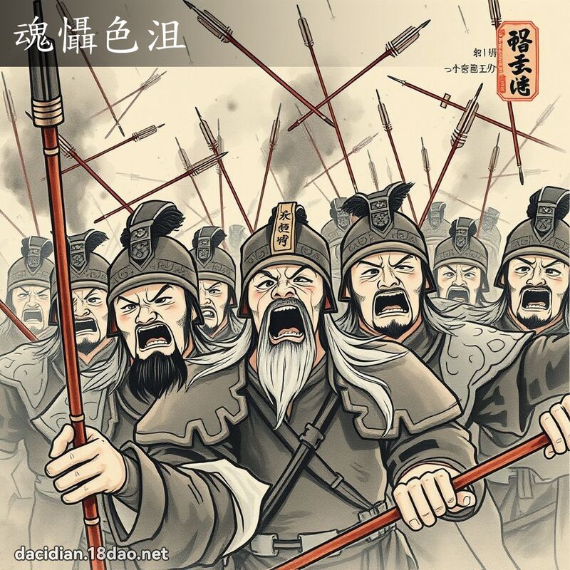 魂慑色沮 配图