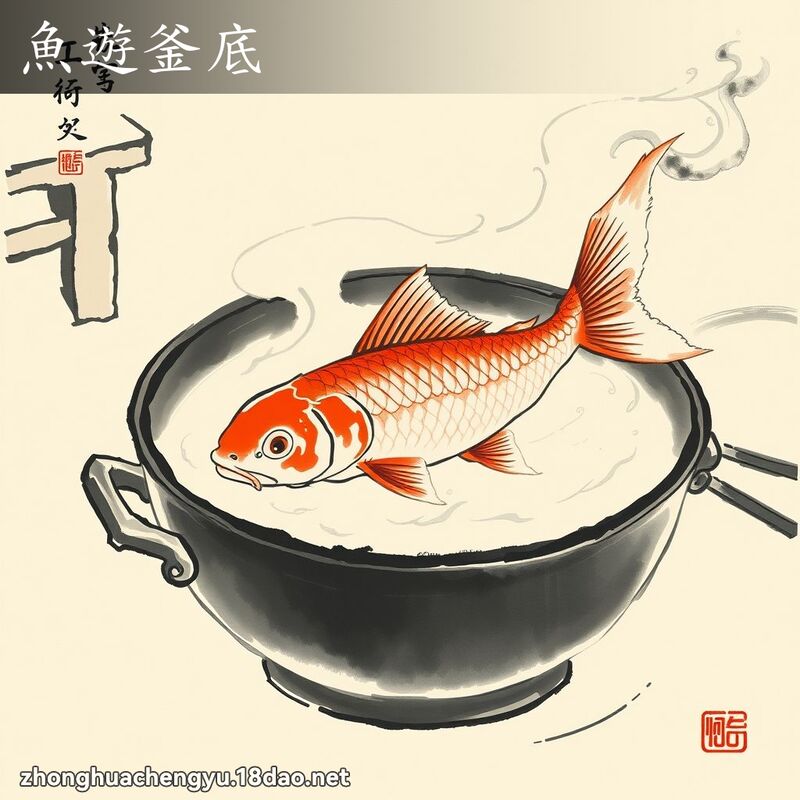鱼游釜底 配图