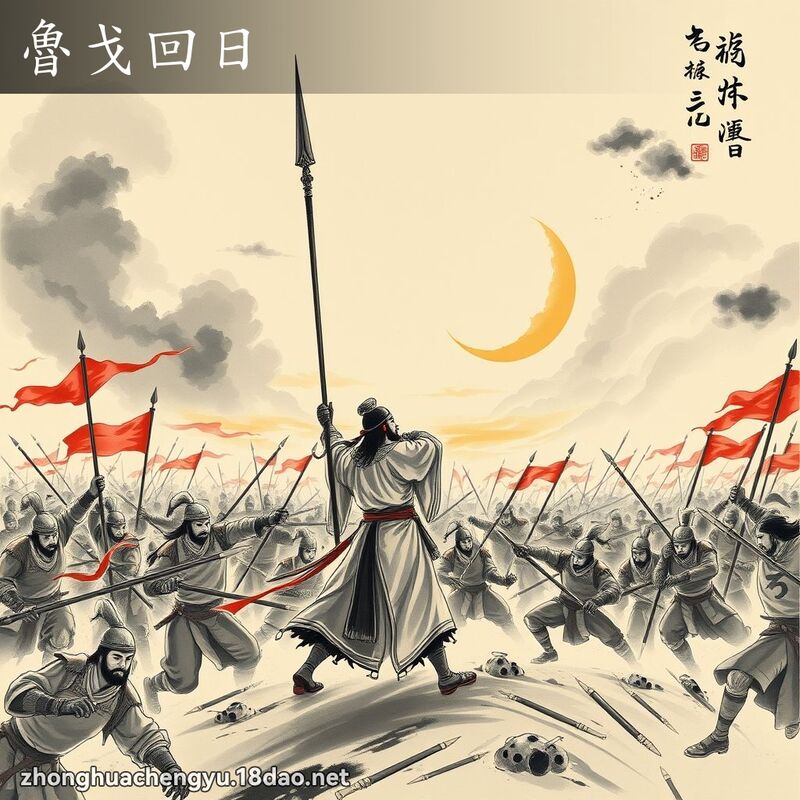 魯戈回日 - 中華成語配圖