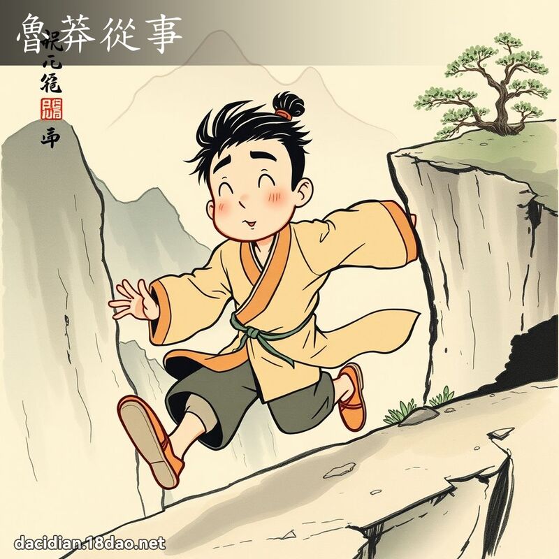 鲁莽从事 配图