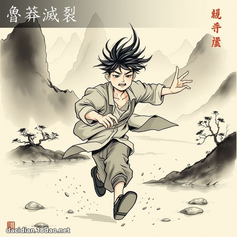 鲁莽灭裂 配图
