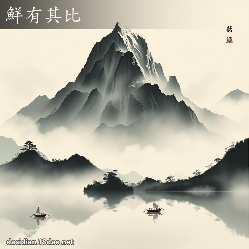 鲜有其比 配图