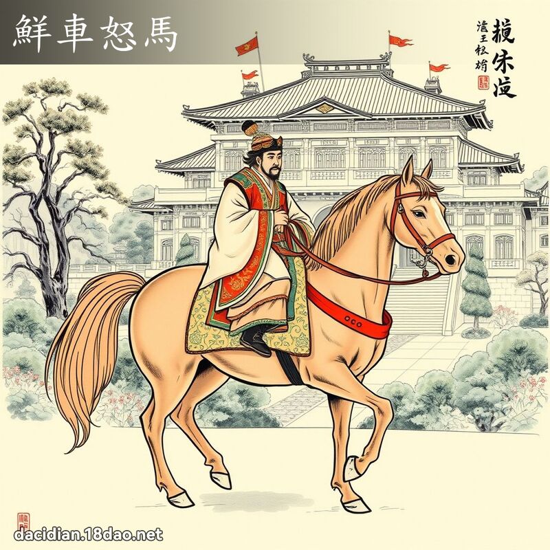 鲜车怒马 配图