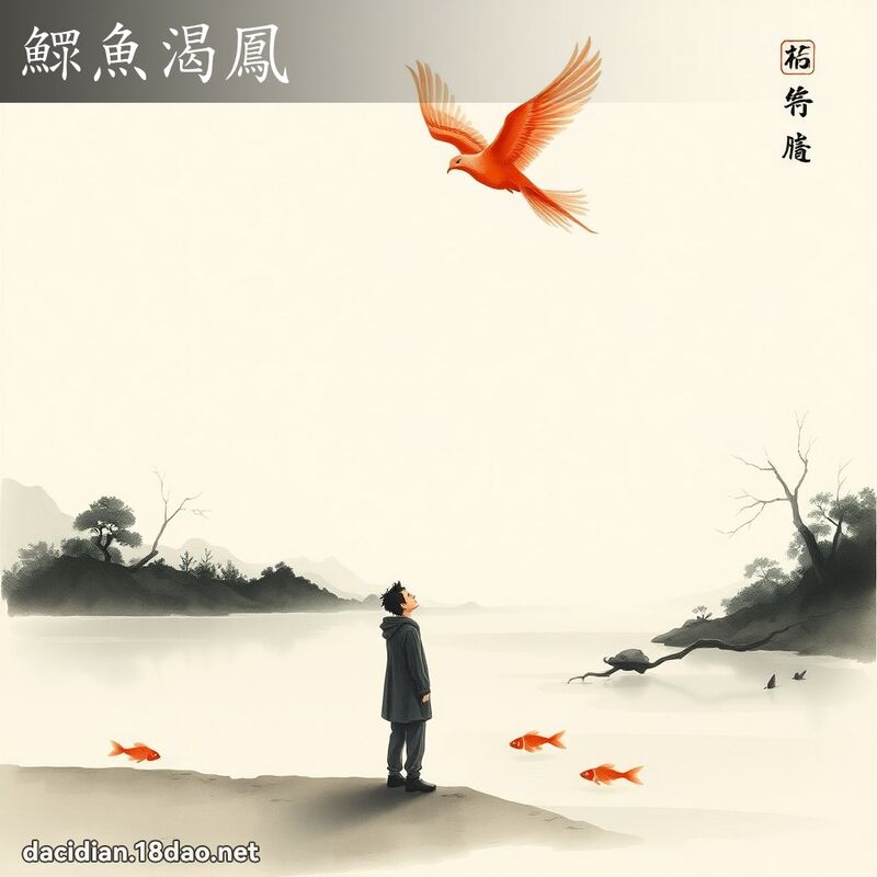 鰥鱼渴凤 配图