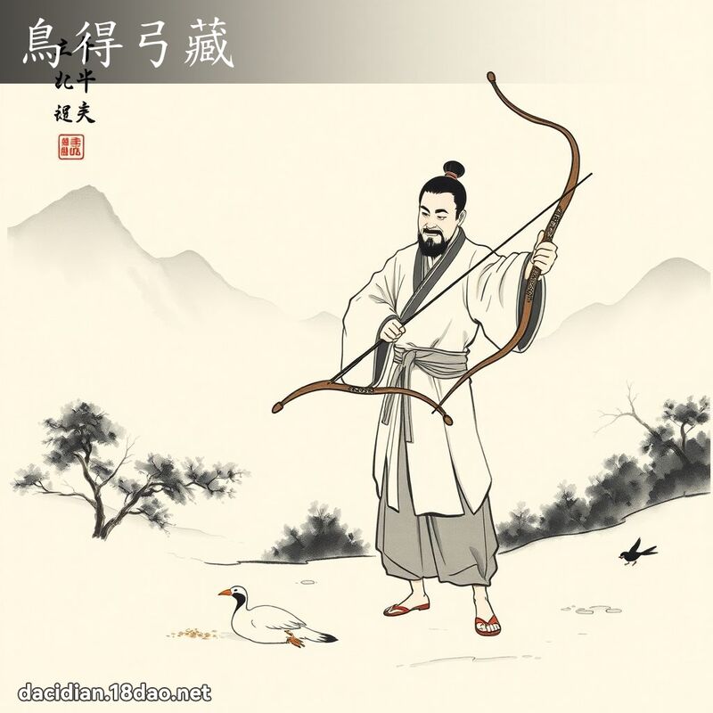 鸟得弓藏 配图