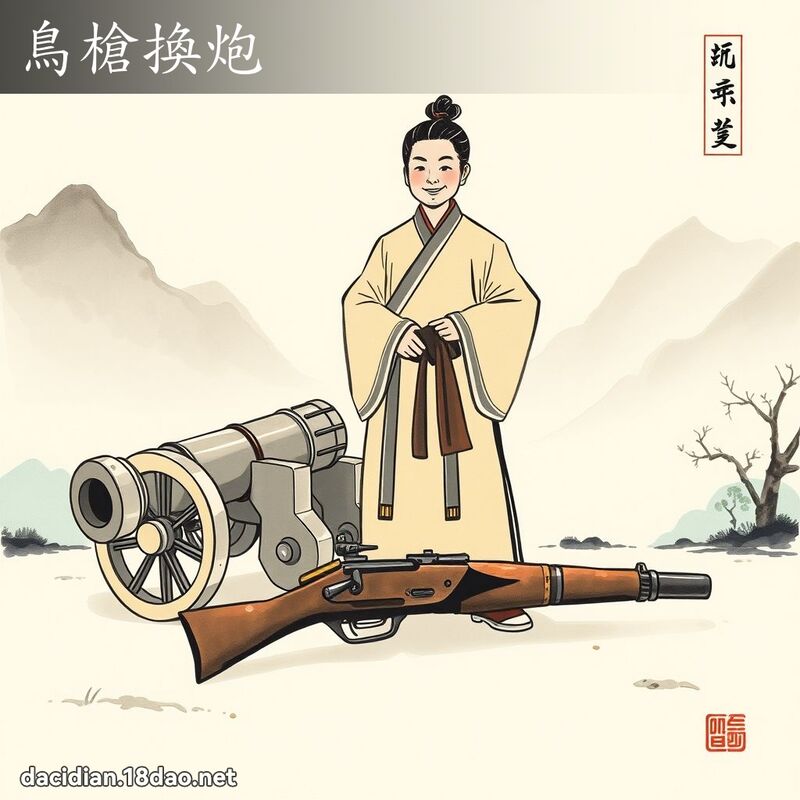 鸟枪换炮 配图