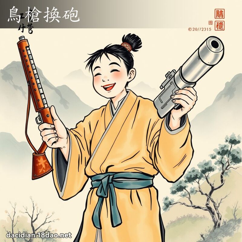 鸟枪换砲 配图