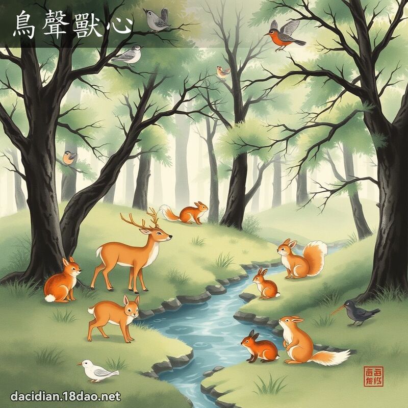 鸟声兽心 配图