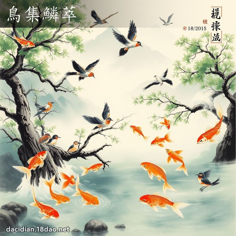 鸟集鳞萃 配图