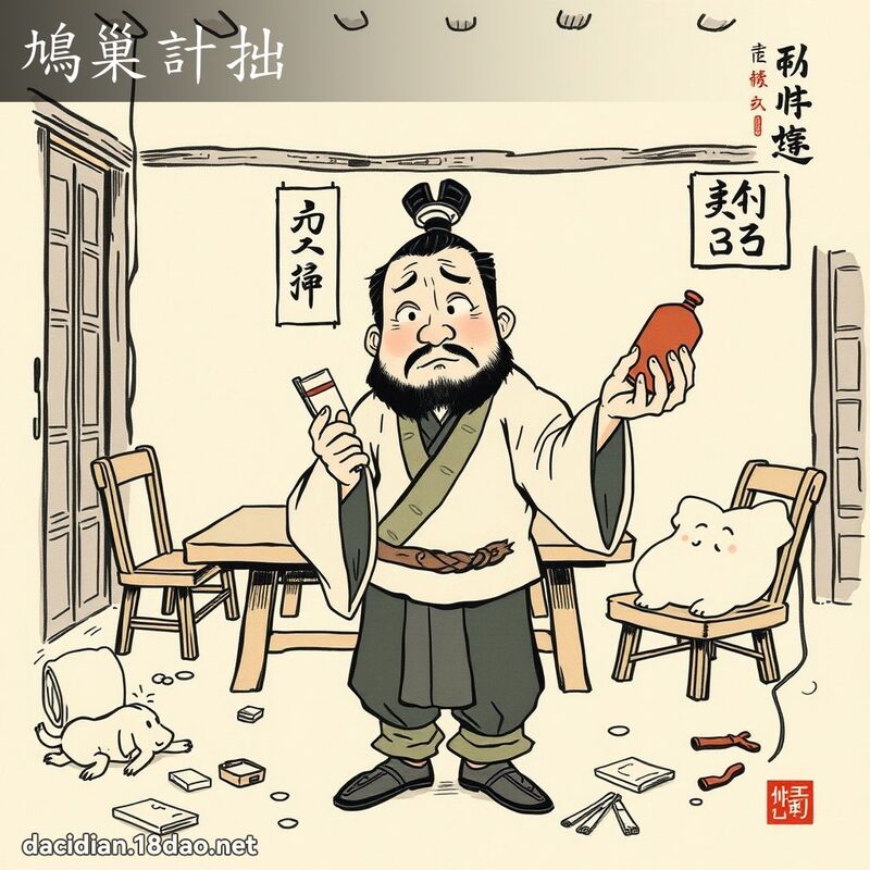 鳩巢計拙 配图