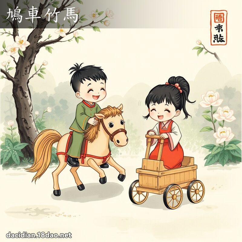 鳩車竹馬 配图