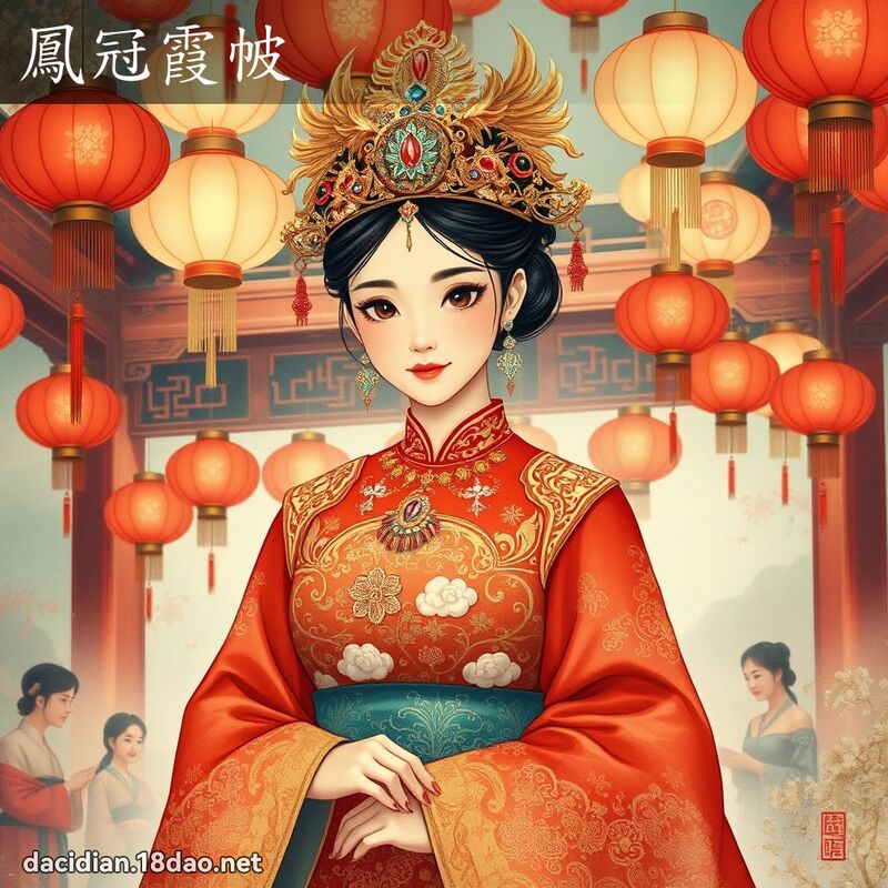 鳳冠霞帔 配图