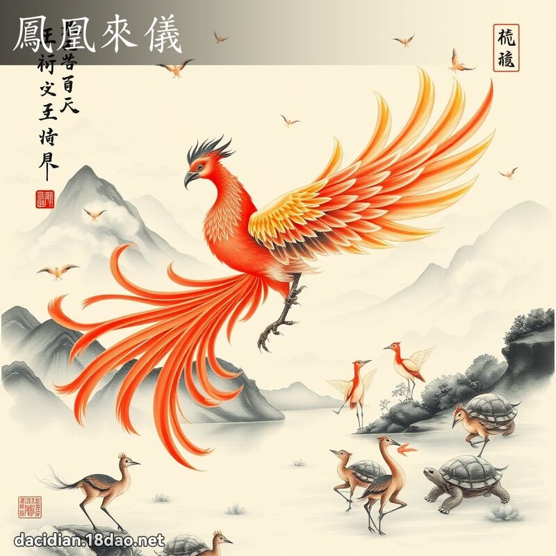 鳳凰來儀 配图