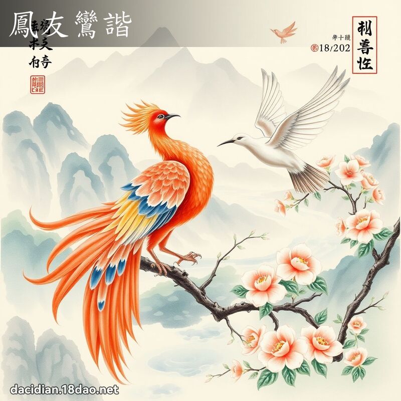 鳳友鸞諧 配图