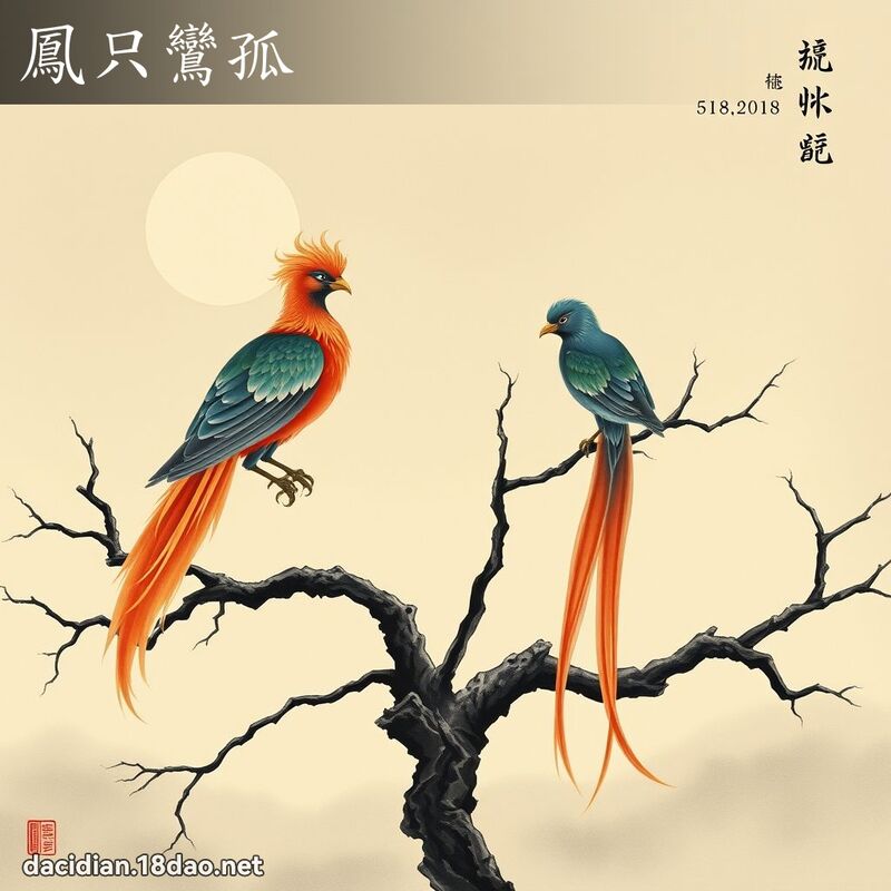 鳳只鸞孤 配图