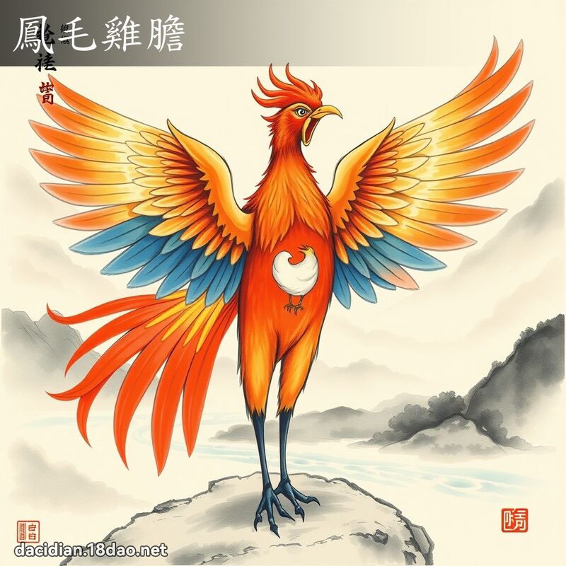 鳳毛雞膽 配图