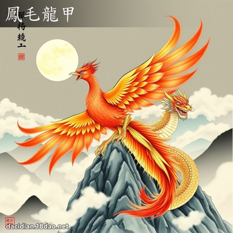 鳳毛龍甲 配图