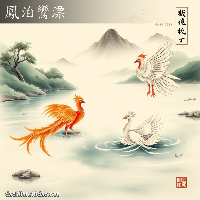 鳳泊鸞漂 配图