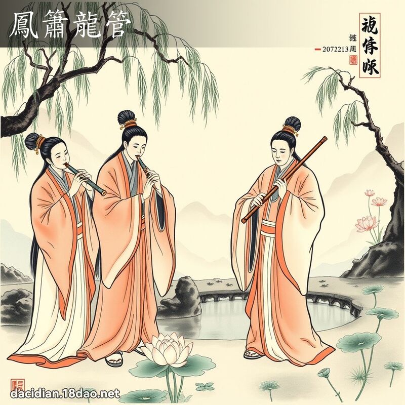 鳳簫龍管 配图
