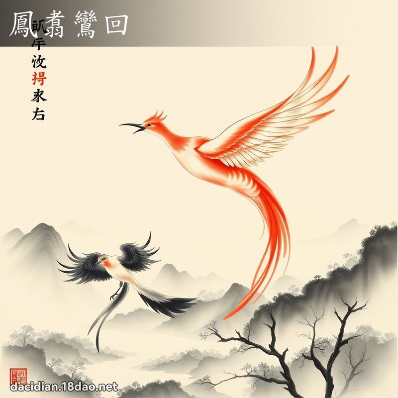 鳳翥鸞回 配图