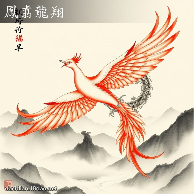 鳳翥龍翔 配图