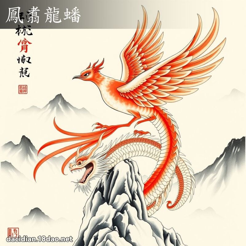鳳翥龍蟠 配图