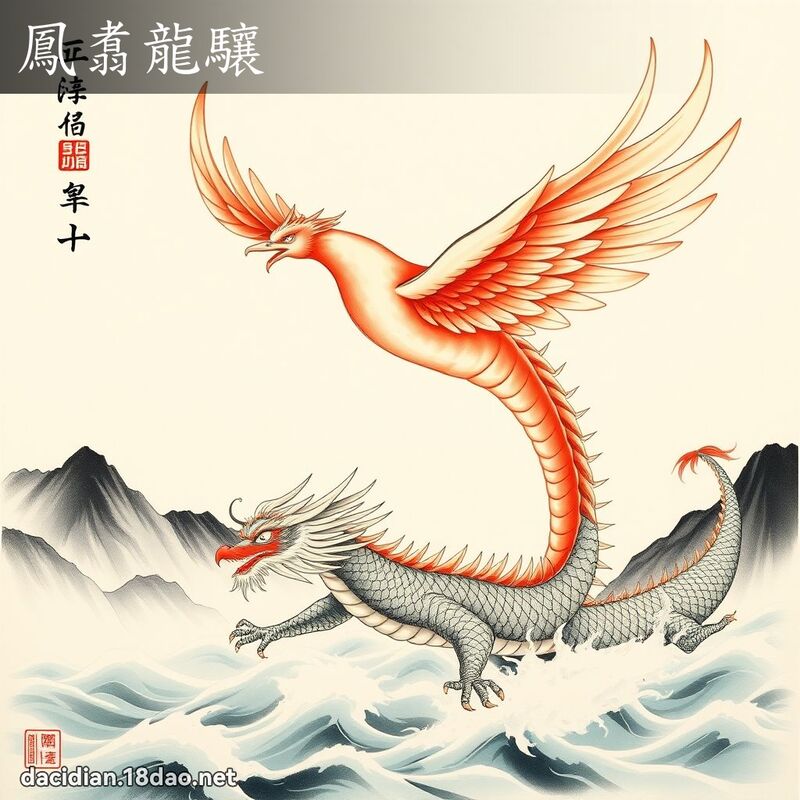 鳳翥龍驤 配图