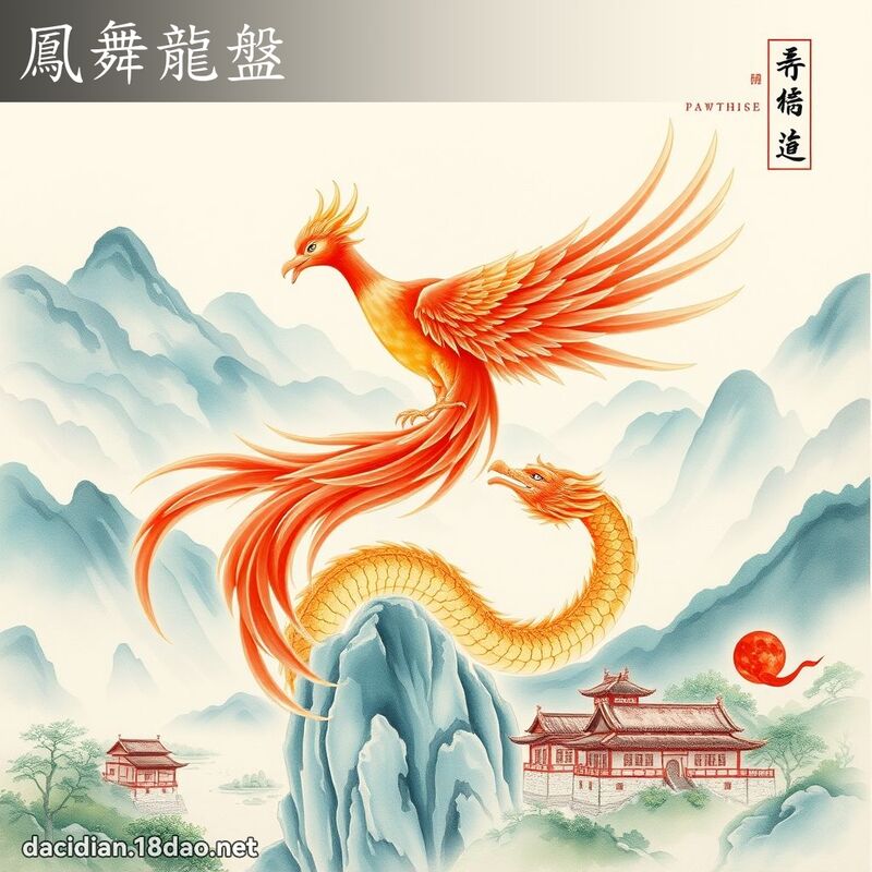 鳳舞龍盤 配图