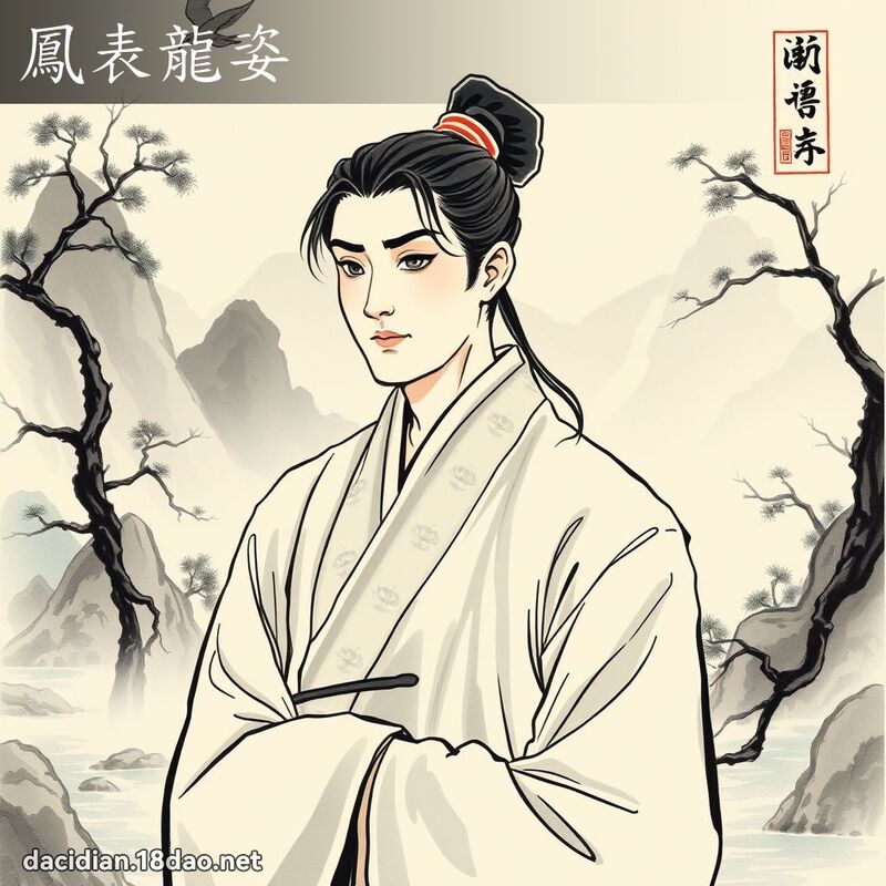 鳳表龍姿 配图