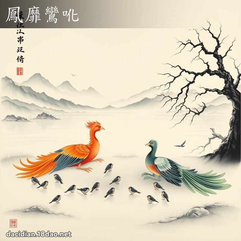 鳳靡鸞吪 配图