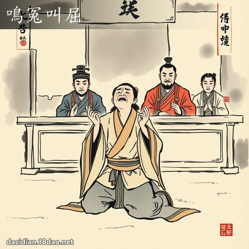 鳴冤叫屈 配图