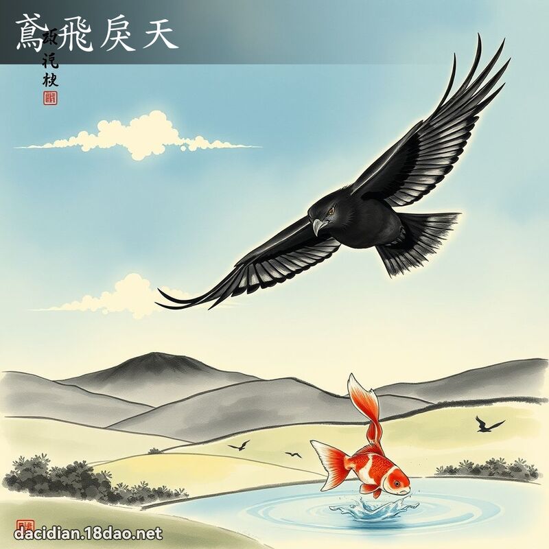 鳶飛戾天 配图