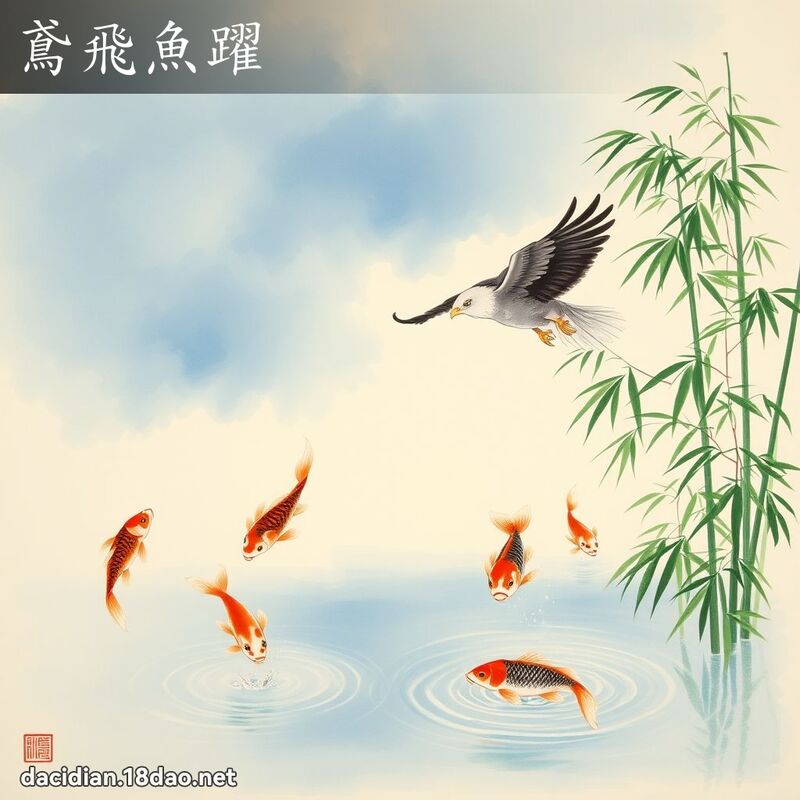 鳶飛魚躍 配图