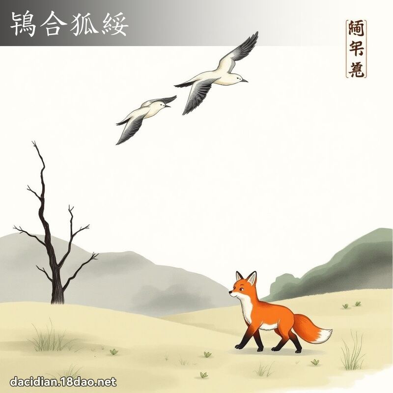 鴇合狐綏 配图