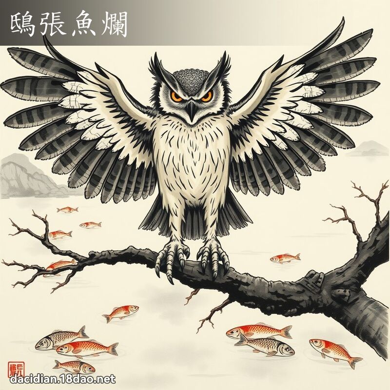 鴟张鱼烂 配图