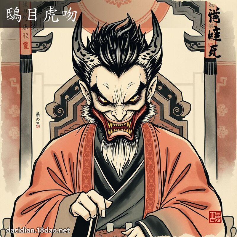 鴟目虎吻 配图
